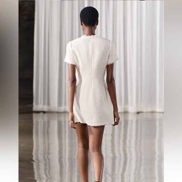 New ZARA Short Structured Dress ZW Collection - Picture 5 of 13